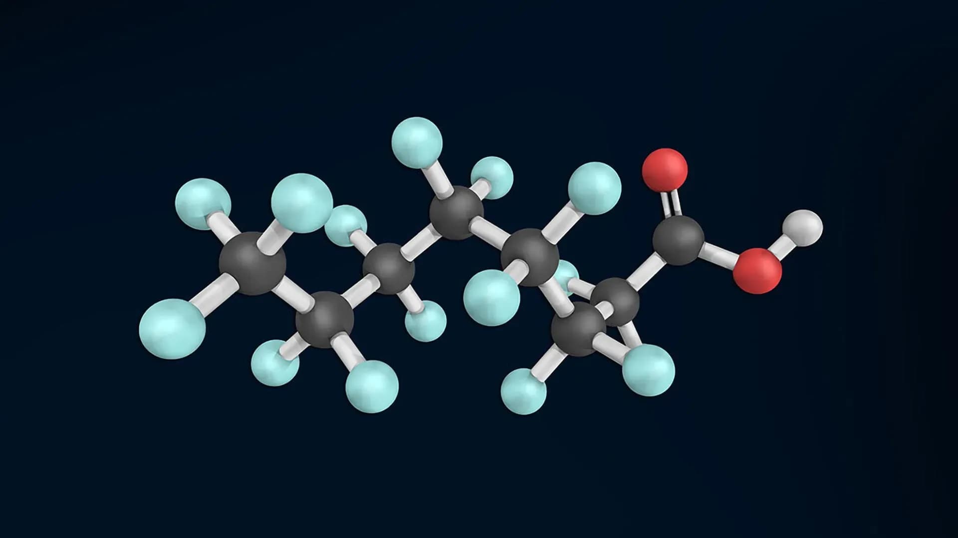 perfluorooctanesulfonic-acid-3d-rendering
