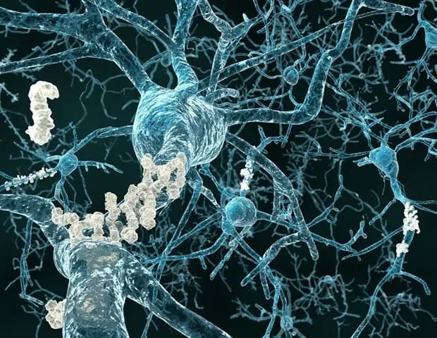 Alzheimers amyloid plaque