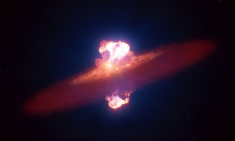 تصویر منتشر شده توسط رصدخانه جنوبی اروپا در ۱۲ نوامبر ۲۰۲۵